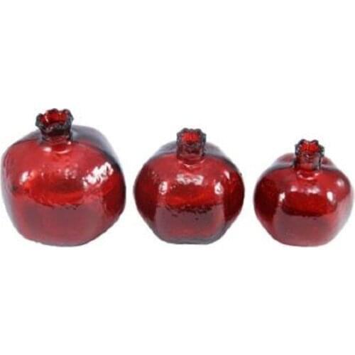 TNarı 3 Size pcs set Pomegranate Trinket decorative Pomegranate Set decorative objects Декоративные элементы Objetos decorativos