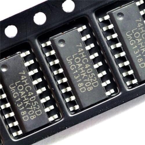10pcs 74HC4052D SOP16 74HC4052 SOP SN74HC4052D SOP-16
