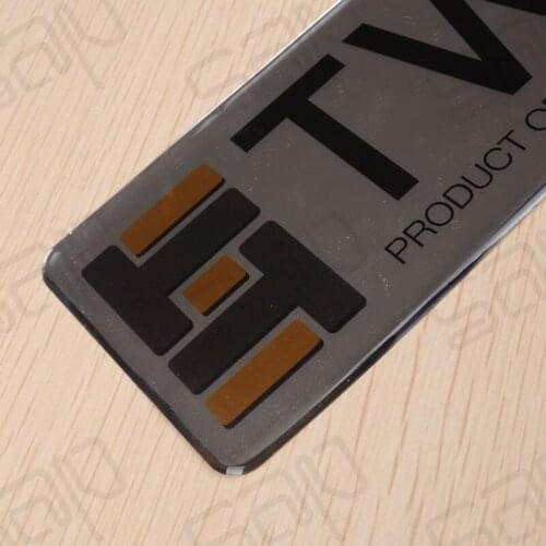 500pcs Lot Silver Printed PU Car Branded Dome Sticker Epoxy Sticker Dome Custom Weatherproof 22cm x 7cm (SAP-CES004)