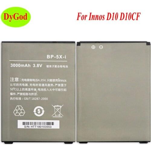 3000mAh BP-5X-i Battery for Highscreen Boost 2 II SE innos D10 D10CF Accumulator