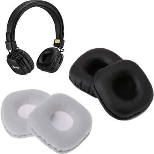 Leather Headphone Ear pads for MARSHALL MAJOR I II Earbud Earphone Foam Pad Cushion Sponge Covers 19QA