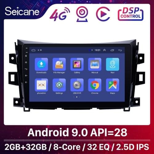Seicane Car Radio For 2011 2012 2013-2016 Nissan NAVARA Frontier NP300 Renault Alaskan Android 9.0 2Din GPS Multimedia Player