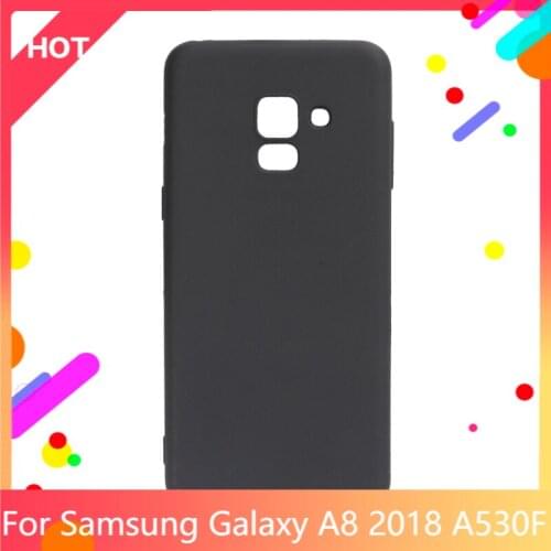 Galaxy A8 2018 A530F Case Matte Soft Silicone TPU Back Cover For Samsung Galaxy A8 2018 A530F Phone Case Slim shockproof