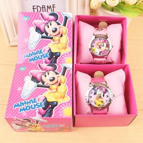 Disney Watches Mickey Mouse Frozen Princess Sofia Marvel Tsum Watch Gift for Children Kids Toys Watch