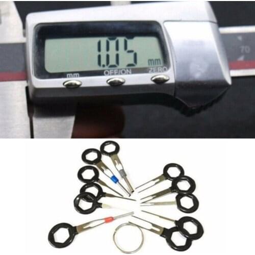 21Pcs Car Pin Extractor Terminal Removal Tool Stylus Puller Auto Set Motorist Kit Automotive Repair Tool Ejector Kit Wire Crim