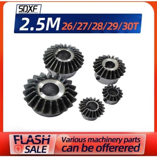 A 2.5module 26/27/28/29/30 tooth process hole inner hole, you need to machine the inner hole gear yourself