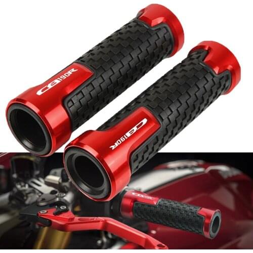 Motorcycle 7/8"22mm Anti-Slip Handle Bar Handlebar Hand Grips For HONDA CB190 CB190R CB 190 CB 190R 2015-2018 2019 2020 2014