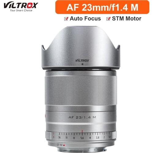 Viltrox 23mm f1.4 STM EF-M mount Auto focus APS-C Prime Lens for Canon EOS M Cameras M5 M6 Mark II M200 M50