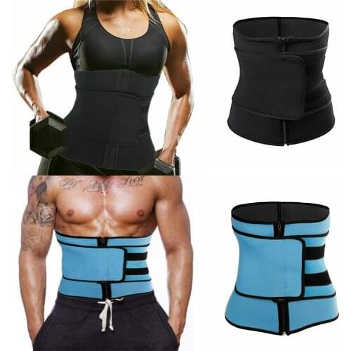 Sweat Belt Women Waist Trainer Cincher Tummy Trainer Hot Body Shaper Slim Shapewear Sweat Belt Waist Cincher Trainer