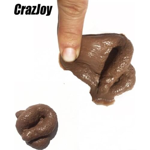 Realistic Shit Joke Toys Fake Turd Poop Piece Of Shit Pranks Antistress Gadget Squish Tricky Funny Toy Gag Novelty Mischief Gift