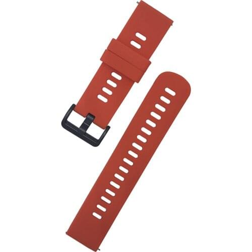100% Original For Amazfit GTR 2 Amazfit 47 MM Amazfit GTS GTR 22MM 20MM Silicone Smart Watch Waterproof Sports Replacement Strap