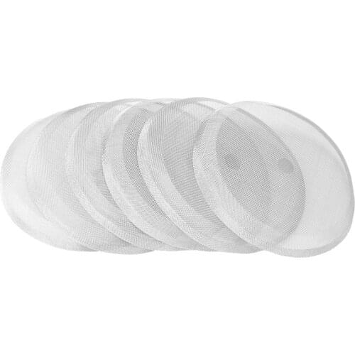 6 Stainless Steel Mesh Coffee Filters Reusable Super Fine French Press Strainer Screen Durable Coffee Tea Filter Tool Coffeeware