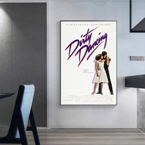 V0358 Dirty Dancing Vintage Classic Movie Wall Silk Cloth HD Poster Art Home Decoration Gift