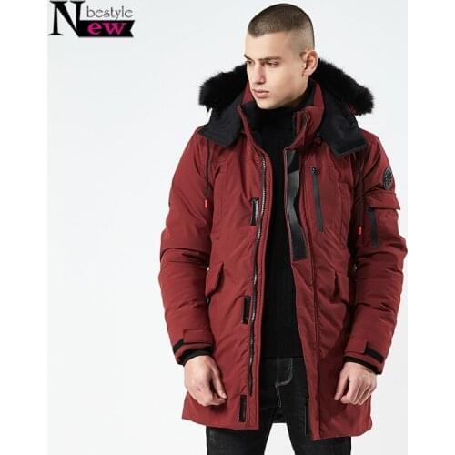Winter Coat Men Clothes 2019 Large Size Warm Outerwear Winter Jacket Men Windproof Parka Men Hooded Clothing manteau homme hiver