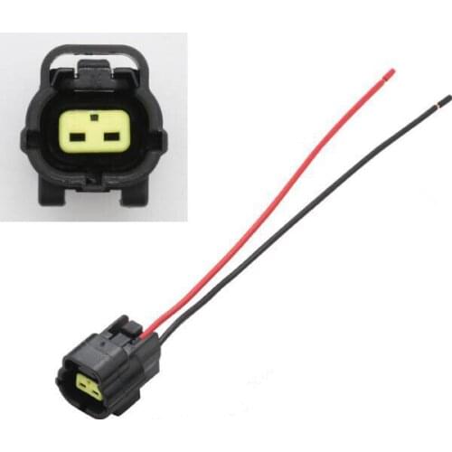 2 Pin/Way Female Plug Connector Wire Harness For Mazda RX7 FD Intake Air Temp (IAT) Water Temperature Sensor 174352-2