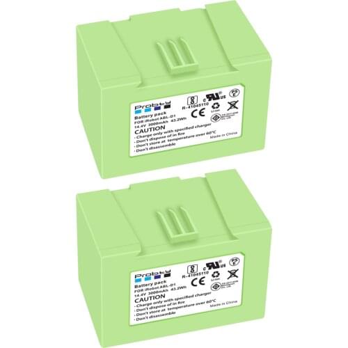 2Pcs For iRobot Roomba e Series e5 e6 and i Series i7 i7+ i8 ABL-D1 7150 7550 5150 Lithium Ion Battery