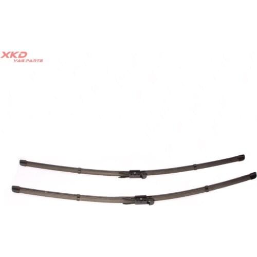 2Pcs Front Windshield Wiper Blades Set For A-UDI Q7 07-14 4L1998002 4L1 955 425 B 650mm 25.59in 4L1 955 426 A 600mm 23.62in