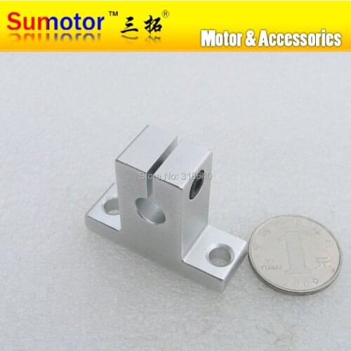 8mm SK8 SH8 SH8A Rail shaft support bearings block XYZ table Stand-UP CNC Router parts unit Bracket for linear guide Rod motion