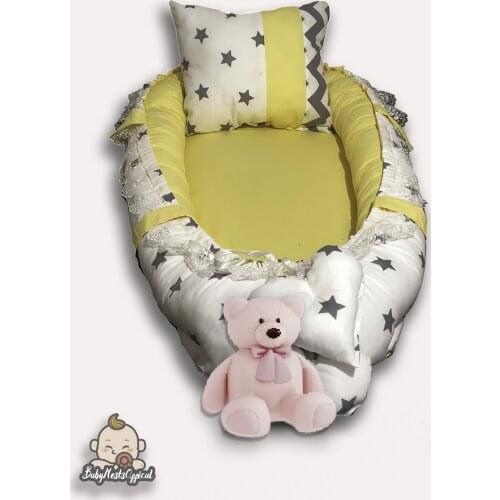 Babynest-Baby Bed-pique Pack Organic Cotton