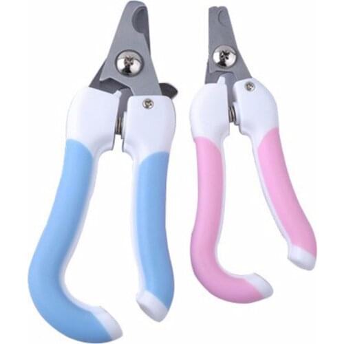 Long-lasting Professional Pet Cat Dog Nail Clipper Cutter Stainless Steel Grooming Scissor Clippers Claw Nail Scissors With Lock