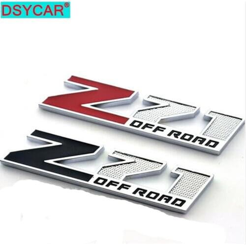 DSYCAR 3D Metal Z71 OFF ROAD Car Sticker Emblem Badge For Jeep BMW Ford Lifan Nissan Mazda Audi VW Honda car Lada Chevrolet