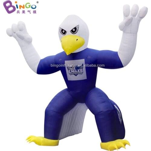Custom Made 7.5x3.5x6.5 Meters Inflatable Eagle Football Tunnel For Event Decoration - BG-A0814