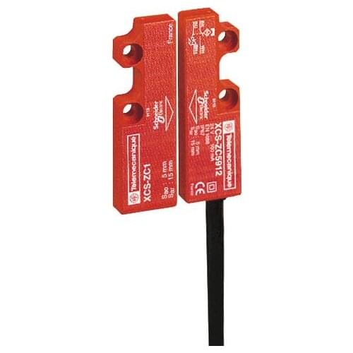 XCSDMC5902 Coded magnetic switch XCSDMC - 1 NC + 1 NO - staggered - 2m