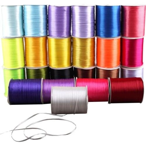790meters/lot) 1/8"(3mm) Single Face Satin Ribbon Webbing Decoration Gift Baby Shower Birthday Party Wedding Wrapping Ribbons