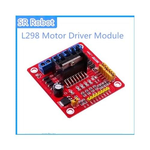 L298 Motor Driver Module Dual Bridge DC Stepper Motor Shield Expansion Controller Board For Arduino DIY Smart Tank Car Kit
