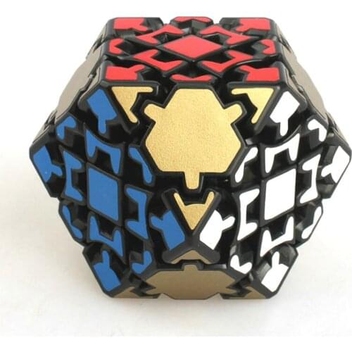 Original High Quality LanLan Gear Tetradecahedral Magic Cube 14 Faces Speed Puzzle Christmas Gift Ideas Kids Toys For Children