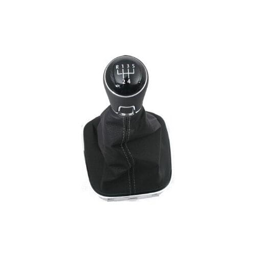 Gear Knob & Shift Boot (5 Speed) For VW Volkswagen Polo 6C