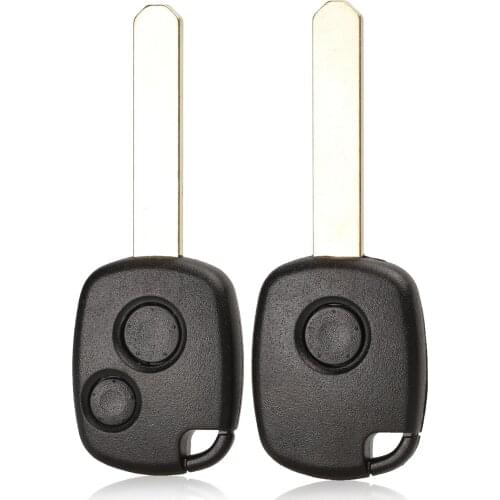 Kutery 1/2 Buttons Replacement Remote Car Key Shell Case Fob For Honda CR-V Odyssey Fit City Civic With Blade