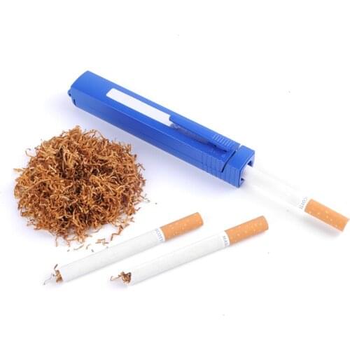 8MM Manual Cigarette Rolling Machine Single Tube Filling Machine Portable Tobacco Filler Smoking Accessories