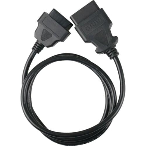16Pin 1.5m OBD2 Extension Cable ELM327 ODB2 16 Pin ELM327 OBD II Extensions Cables Connector Interface