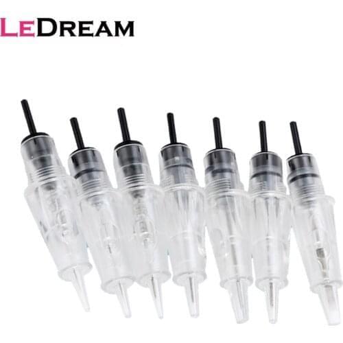 30/50/100pcs Disposable 10mm Screw Tattoo Needles Cartridges Microneedling For Charmant Machine Tattoo & Body Art Microblading