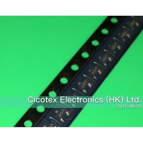 30pcs/lot BAS16LT1G SOT-23 DIODE GEN PURP 75V 200MA SOT23-3 A6