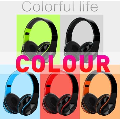 Headphone bluetooth headset Jogging HiFi wireless noise canceling sports Audio headset gamer earbuds with cable and microphone