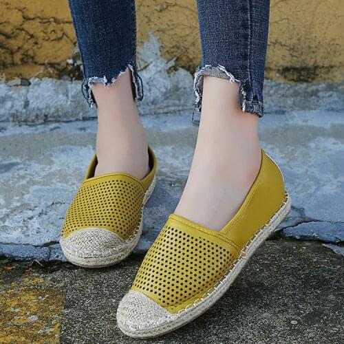 Large Womens Shoes Flat Sole Single Shoes Womens Spring Shoes Without Shoes Womens Breathable Shoes Lazy Shoes 35-43