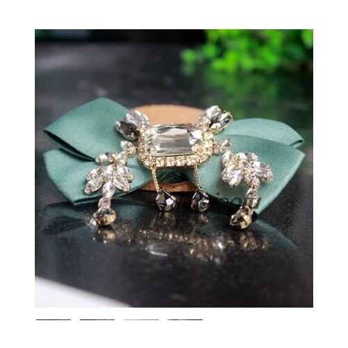 British student bow tie stewardess bank professional bow tie white shirt accessories