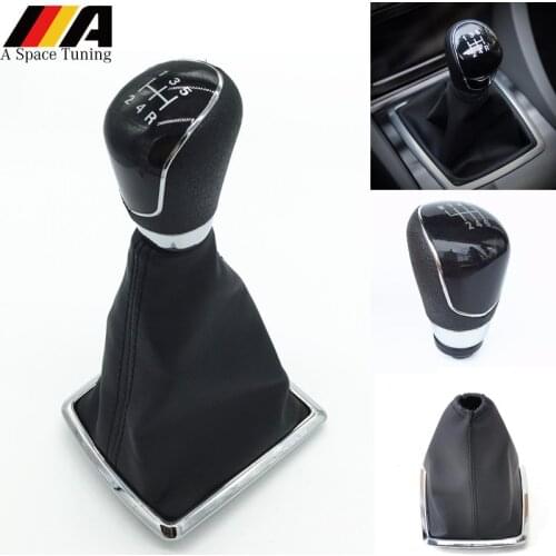 For Ford Focus 2 MK2 (05-11) C-Max (07-10) Fiesta Kuga (08-12) Car Gear Shift Knob Gaiter Boot Collar Lever Stick Handle Cover