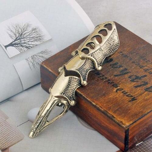 Cosplay Danganronpa Dangan Ronpa Gothic Punk Finger Bone Ring 3 Colors Dropshipping