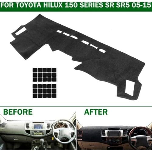 Car Dashmat Dashboard Mat Dash Board Cover Pad For Toyota Fortuner SW4 Hilux SW4 2005-2015