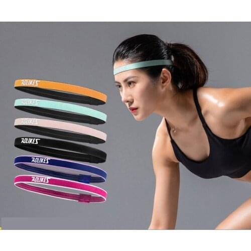 Yoga Hair Band Jogging Sweat Band Silicone Non-slip Non-sweat Headband Sports Headband Womens Headband