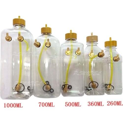 RC Model Fuel Tank Transparent Plastic 260ML 360ML 500ML 700ML 1000ML 1500MLFor RC Airplane Model Accessory