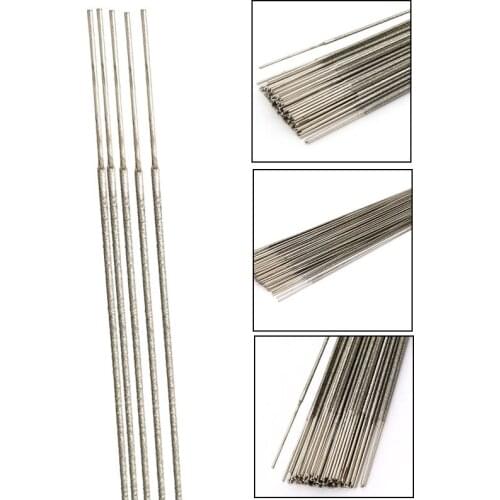 New-5Pcs 400Mm Diamond Wire Saw Blade, Saw Rods for Cutting Jade Metal Ceramic Resin Jewelry Hand Tools