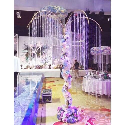 Wedding props 8.5Feet high Crystal Garland Strands Manzanita Tree Road Lead stand Christmas Tree Wedding Centerpieces Decoration