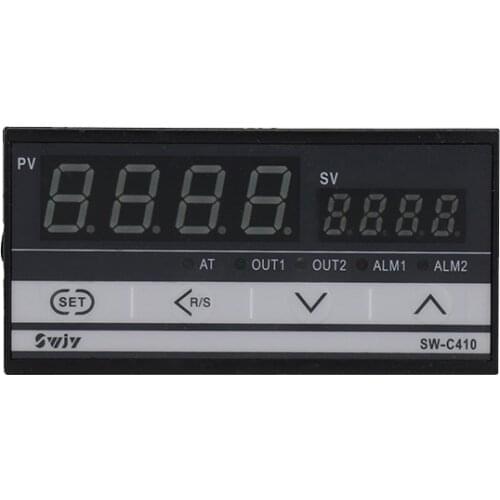 SW-C410 intelligent temperature controller,Digital PID multi-function regulator temperature instrument 96*48*70mm