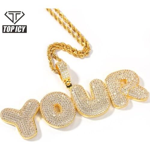 TOP ICY Gold Pendants