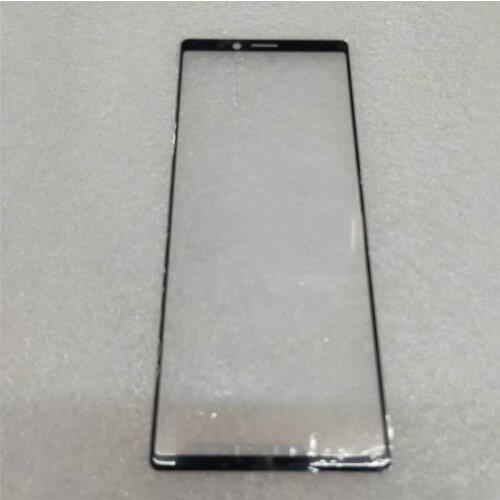 6.5" Outer Screen For Sony Xperia 1 Front Touch Panel LCD Display Screen Out Glass Cover Lens Repair Replace Parts