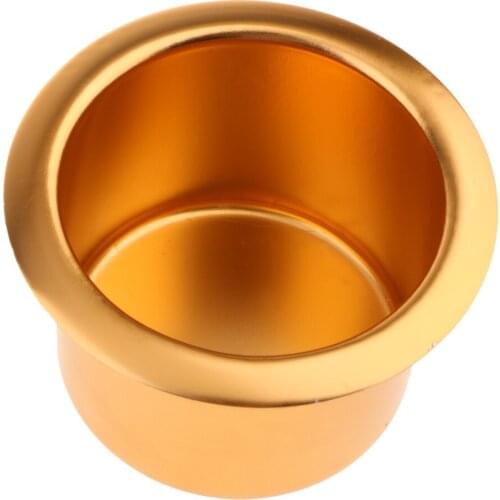High Quality Marine Boat Car Camper RV Cup Drink Bottle Holder Base Gold
